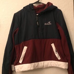 Hollister wind breaker for sale!